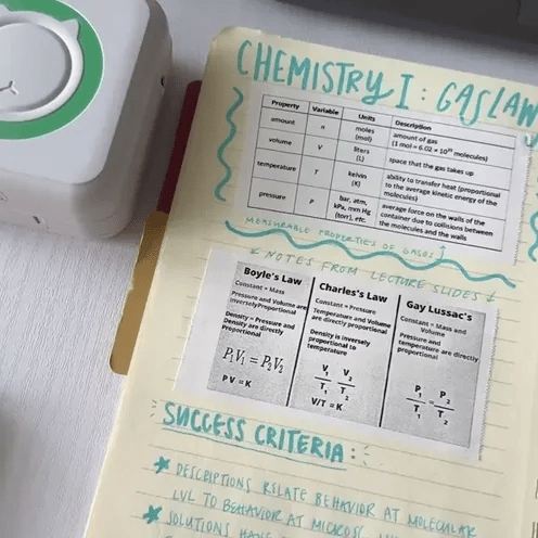 Studying & Note taking